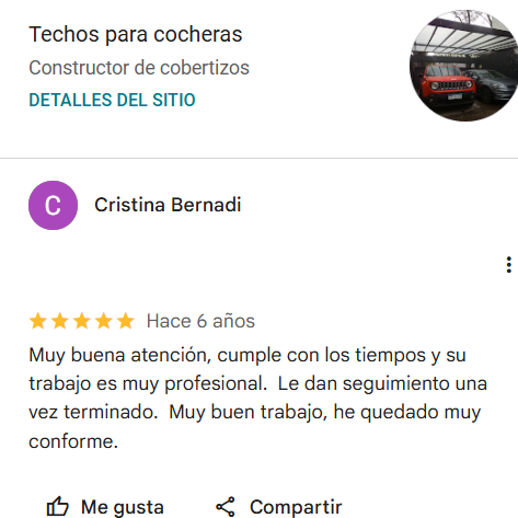 Recomendacion servicio norte alum